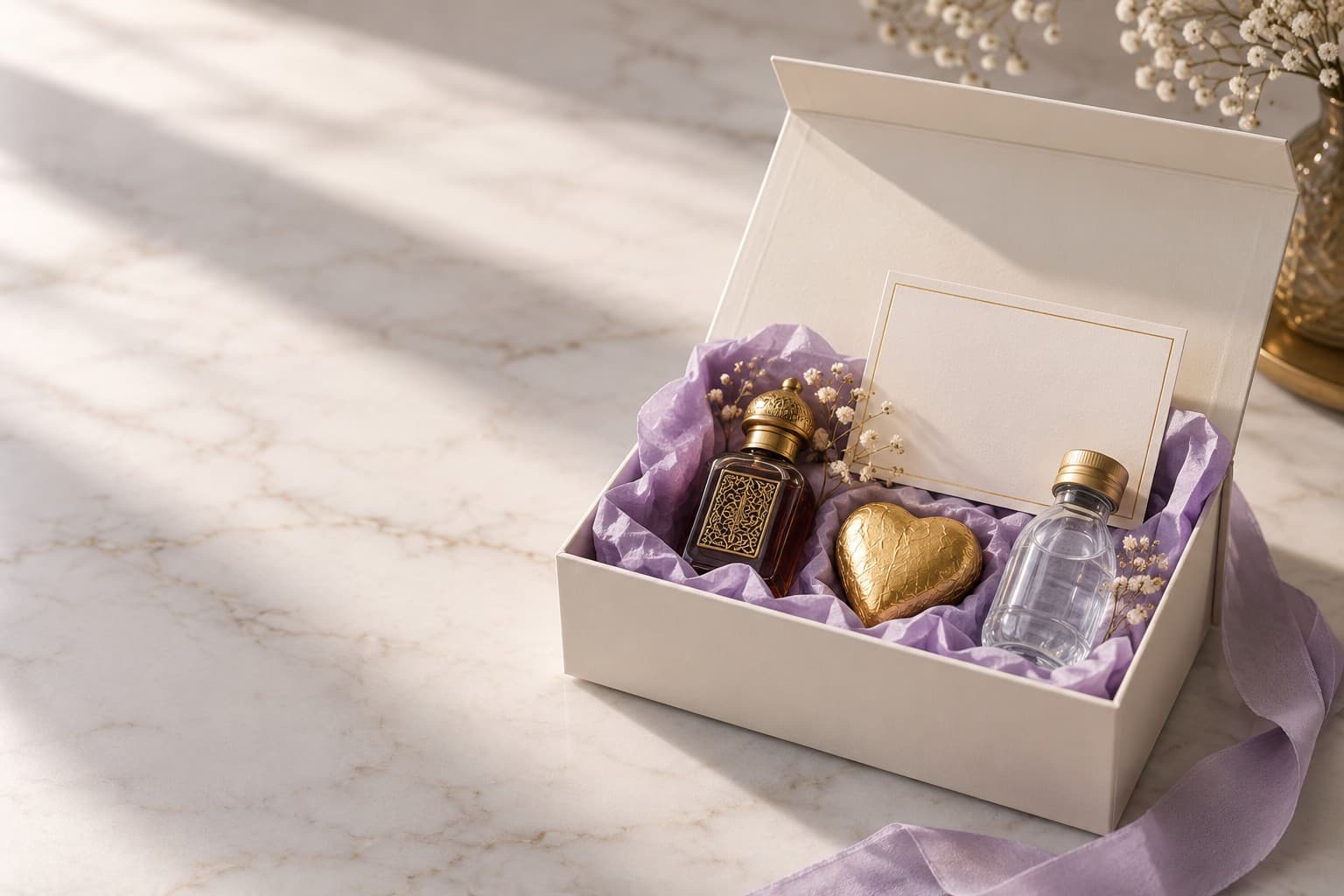 The Thank You Box styled scene